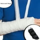 thumbnail image 4 of Qarigey Férula para fracturas, muñequera, soporte para codo, fijador de tamaño compacto, estabilizador profesional de brazo para niños Ayudas para vestirse con gancho de botón Negro Medio/Izquierda, 4 of 6