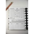 thumbnail image 4 of Budget at a Glance Planner Refill, Bill Pay Checklist for 9 Disc Happy Planners, 4 of 9