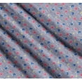 thumbnail image 3 of Soimoi Grey Cotton Poplin Fabric Bubbles,Starfish & Tangfish Ocean Printed Fabric 1 Yard 42 Inch Wide, 3 of 7