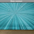 thumbnail image 5 of Ambesonne Teal Place Mats Set of 4, Abstract Vortex Design, Standard Size, Turquoise Teal, 5 of 5