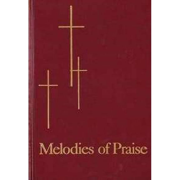 Hymnal-Melodies Of Praise-Burgundy