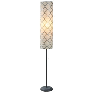 Mainstays Metallic Silver Rice Paper, Mainstays Floor Lamp Replacement Plastic Shade