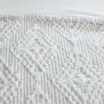 thumbnail image 3 of Teton Embroidered Plush Coverlet Set Ivory Full/Queen, 3 of 4