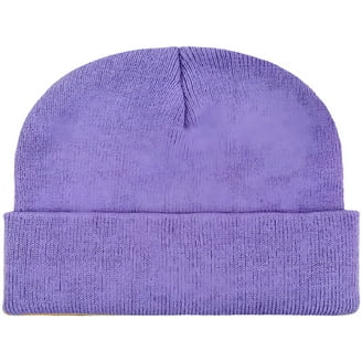 Gelante Lightweight Adult Beanie Hat - Classic Knit Cuffed Plain