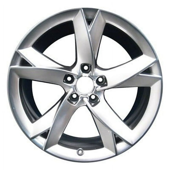 KAI 19 X 8.5 Reconditioned OEM Aluminum Alloy Wheel, Hypersilver, Fits 2008-2017 Audi S5 Coupe/Convertible