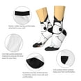 thumbnail image 3 of Silaia Bluey Print Adult Socks, Athletic Socks, Mens and Womens Crew Cushion Socks,Work Athletic Running Socks,Casual Breathable Socks, 3 of 6