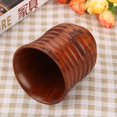 thumbnail image 2 of Domqga Cup, Tea Cup,Classical Natural Cylindrical Shape Wood Thread Water Teacup Gift Cup Collection, 2 of 8