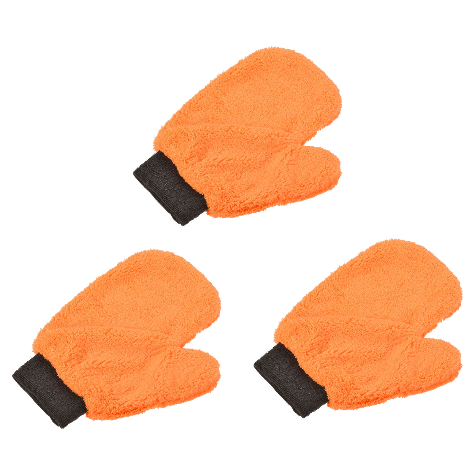 Uxcell Double Sided Chenille Dusting Mitten Microfiber Cleaning Glove