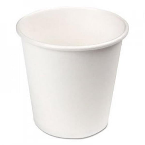 BWK 4 oz Paper Hot Cups, White