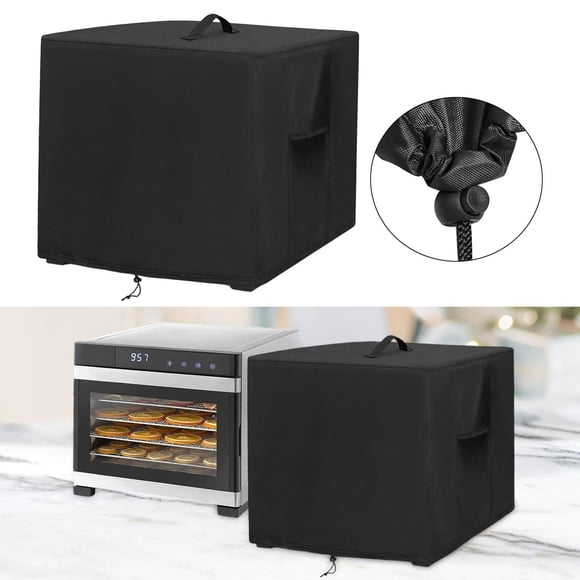 Funda protectora para deshidratador de alimentos con cordón ajustable y asa, protector para secadora de verduras, ideal para golosinas para perros y