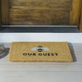 thumbnail image 6 of Evergreen Bee Our Guest Woven Back Indoor Outdoor Natural Coir Doormat 1'6"x2'6" Multicolored, 6 of 8