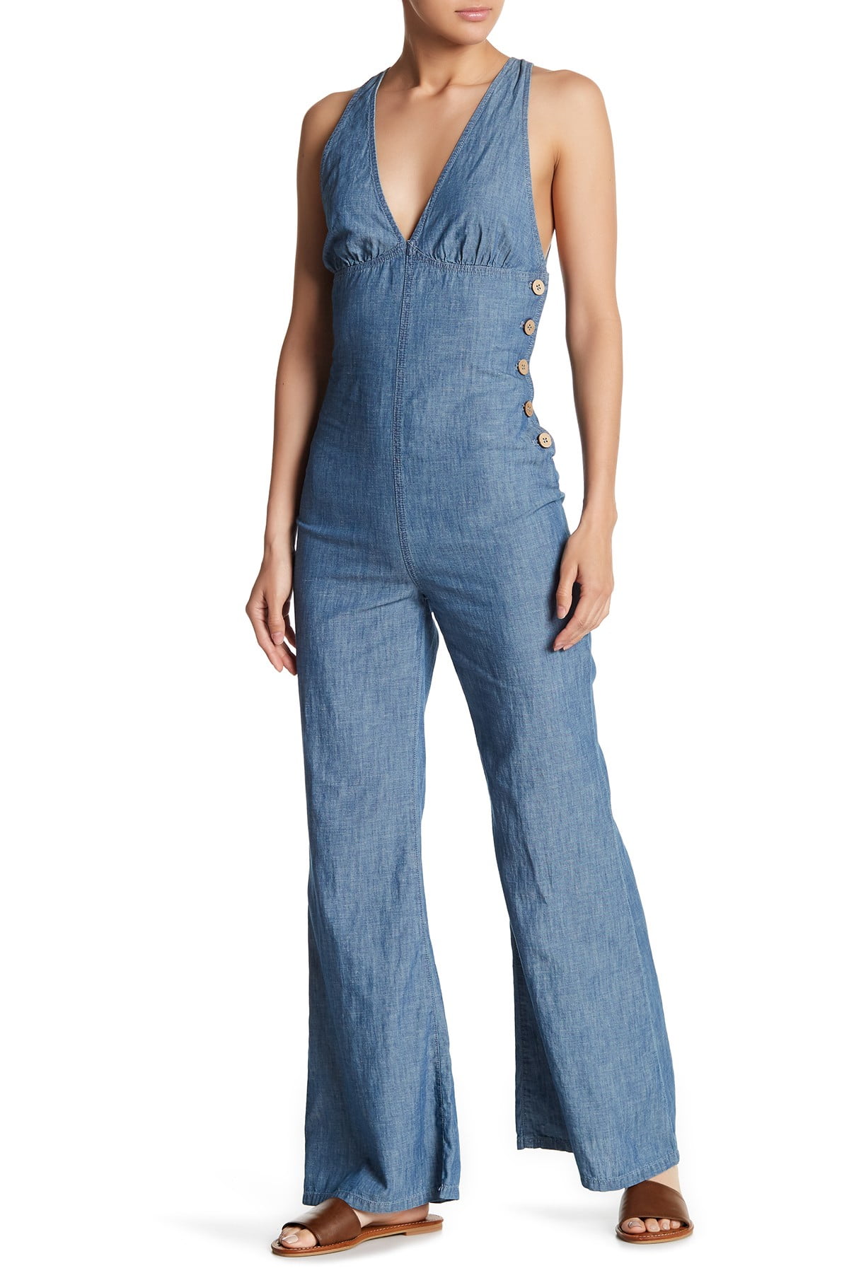 walmart blue jumpsuit