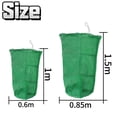 thumbnail image 2 of Easy to Carry Green Nylon Fishing Fishing Basket And Protection Thread Collapsible Fish Cage Green Fish Cage Fishing Net Bag 50X40CM, 2 of 8