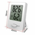 thumbnail image 2 of Portable Digital Thermometer Hygrometer Wall Mounted Indoor Humidity Temperature, 2 of 10
