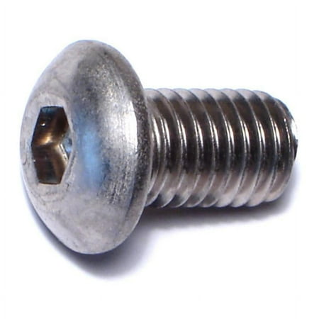 

10mm-1.5 x 16mm A2 Stainless Button Head Hex Socket Cap Screws (5 pcs.)