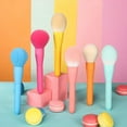 thumbnail image 3 of Makeup Brush Set Professional 8PCS Nylon Eyeshadow Brush Kit Cosmetic Tool Set, 3 of 10
