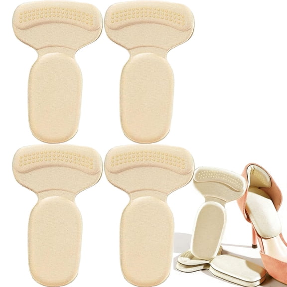 Anti-Slip Heel Liners for Women Shoes, Soft Cushion Heel Protectors Reduce Friction and Pain, Breathable Heel Grippers Improve Shoe Fit Comfort for Walking Work Travel