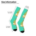 thumbnail image 5 of Bingfone Compression Socks For Women And Men Long Socks For Running Athletic Cycling Nurse-Sunflower Gnomes, 5 of 9