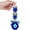 Blue Owls, variant on Evil Eye Nazar Battu Hanging for Home Entrance Door Good Luck Feng Shui Vastu Decor, Om Evil Eye Protection Charm for Positive Energy Blue OM