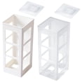 thumbnail image 3 of 2pcs soporte para el secador de cabello Hueco Out Organizador de herramientas para el cabello sin soporte de pared de pared Racker de secador de cabello, 3 of 8