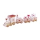 thumbnail image 1 of Injueey Navidad modelo tren Navidad pastel Topper reutilizable Adorable Navidad decoración fiesta banquete decoración vacaciones cumpleaños ornamento Kits de decoración para fiestas Blanco Injueey HA071284-04, 1 of 6