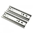 thumbnail image 2 of Ccdes Full Extension Slides, Bottom Mounted Drawer Slides, Cold-roll Steel Sheets Mini Drawer Slides 225mm/8.86in Strong Strength For Kitchen Cupboard Mini Drawer, 2 of 8
