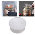 thumbnail image 3 of Caja apilable para almacenar alimentos en la cocina, ideal para guardar sobras y conservas. Aislamiento térmico. Cubierta de rejilla alta hueca, 3 of 7