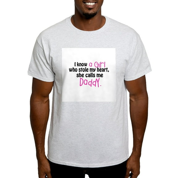 CafePress - I Know A Girl (Daddy) T Shirt - Men's Classic Graphic T-Shirt