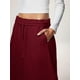 thumbnail image 4 of Pantalones Deportivos de Pierna para Mujer, Holgados, con Cordón, de Cintura Alta y Bolsillos Rojo L, 4 of 9