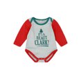 thumbnail image 2 of ITFABS Ensemble de Pyjamas de Noël pour la Famille, Hauts à Imprimé de Lettres + Pantalons/combinaison, 2 of 9