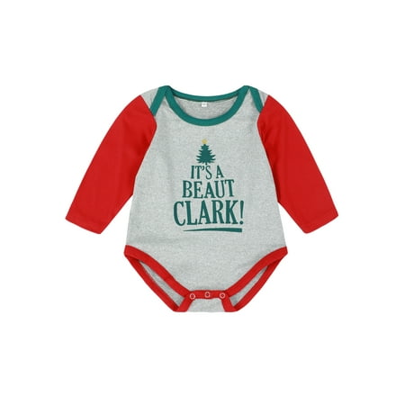 

Farrubbyine8 Christmas Family Matching Pajamas Letter T-shirt Plaid Trousers