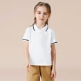 thumbnail image 6 of Kids Boy Polo Shirt Boys Polo Shirt Boys Short Sleeve Polo Shirts Rugby Shirt 9-10 Years, 6 of 6