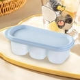 thumbnail image 2 of Semi Enclosed Cat Litter Box with High Sides, Front Entry Kitty Litter Pan with Removable Lid, Odor Control Cat Toilet Includes Scoop (Gray), 2 of 6