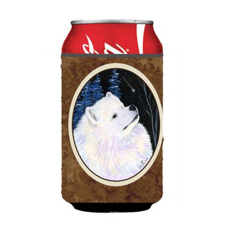 

Starry Night Samoyed Can Or bottle sleeve Hugger - 12 oz.