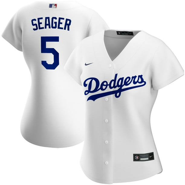 زوجتي كوم Corey Seager Los Angeles Dodgers Nike Women's Home Replica Player Jersey -  White زوجتي كوم