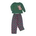 thumbnail image 5 of Fiomva Family Matching Pajamas Christmas Pjs Holiday Nightwear Sleepwear Sets Long Sleeve Pjs Santa Claus Xmas Pjs Set, 5 of 10