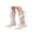 Beige, variant on CAIXIA Girls Lace Up Mid Calf Combat Boots with Side Zipper Fashion Comfortable Combat Boots Pu Leather Non-Slip Lug Sole Motorcycle Boots Back To School Winter Tall Boots Little Kid/big Kid