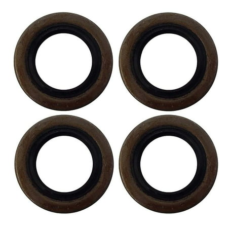 12192TB Four Double Lip Grease Seals For 2000# Trailer Axles BT8 Spindle (Best Grease For Turntable Spindle)