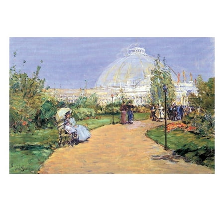 House of Gardens, World's Columbian Exposition, Chicago Print Wall Art By Childe (Best Chicago House Djs)