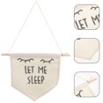 thumbnail image 1 of WHAMVOX White Brooch Pin Holder Banner Canvas Wall Display Organizer with Easy Installation and Unique Design, 1 of 6
