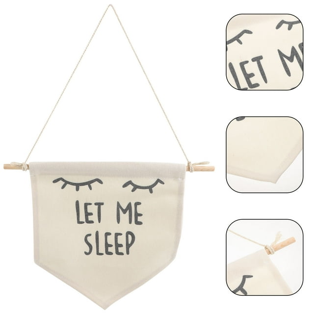 WHAMVOX White Brooch Pin Holder Banner Canvas Wall Display Organizer with Easy Installation and Unique Design
