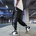 thumbnail image 2 of Pantalones Hombre Hip Hop Pantalones Cargo para Hombre Verano Blanco Harem Y2k Largo con Estilo Coreano Ropa Técnica Suelta Novedad en Moda Harajuku, 2 of 4