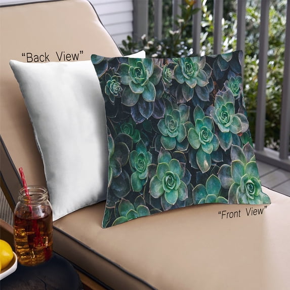 Ahgly Company Sports Yoga Outdoor Throw Pillow, 18 inch by 18 inch