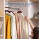 thumbnail image 5 of Ganchos de Madera Premium Serenelife, Ahorradores de Espacio, Resistentes, con Gancho Metálico Giratorio de 360°, para Abrigos, Pantalones y Vestidos, Cereza, Pack 80, 5 of 7