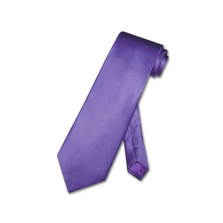- Biagio 100% SILK NeckTie Solid PURPLE Indigo Color Men's Neck Tie