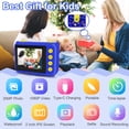 thumbnail image 2 of Cámara impermeable GKTZ Kids 20MP 1080p con tarjeta SD de 32GB rosa, 2 of 7