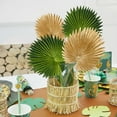 thumbnail image 4 of 6 Pcs Artificial Palm Leaves Tropical Leaves Fronds for DIY Wedding Bouquets Vase Fake Plants for Centerpieces Flower Arrangements, 4 of 5