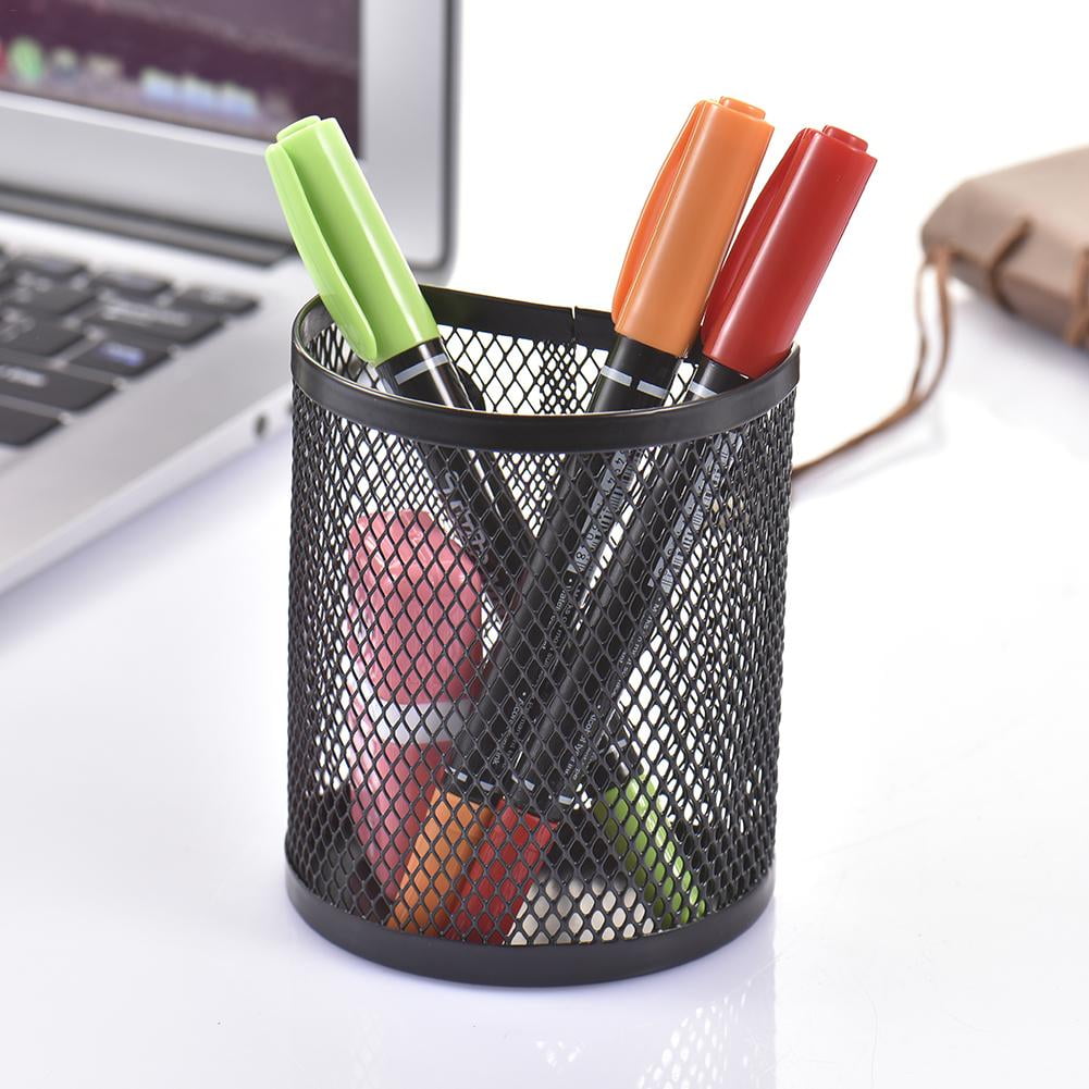 Pen Holder for Whiteboard Refrigerator, Mesh Storage