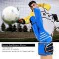 thumbnail image 2 of Guantes de portero de fútbol Apalfuy látex grueso duraderos 1 par azul, 2 of 8