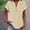 Beige, variant on Women's Here Comes The Sun Graphic Tee – Retro Vintage Hippie T-Shirt – Sunflower and Desert Print – Short Sleeve Casual Top – Available in Blue, Black, Beige, Army Green – Sizes S-XXL